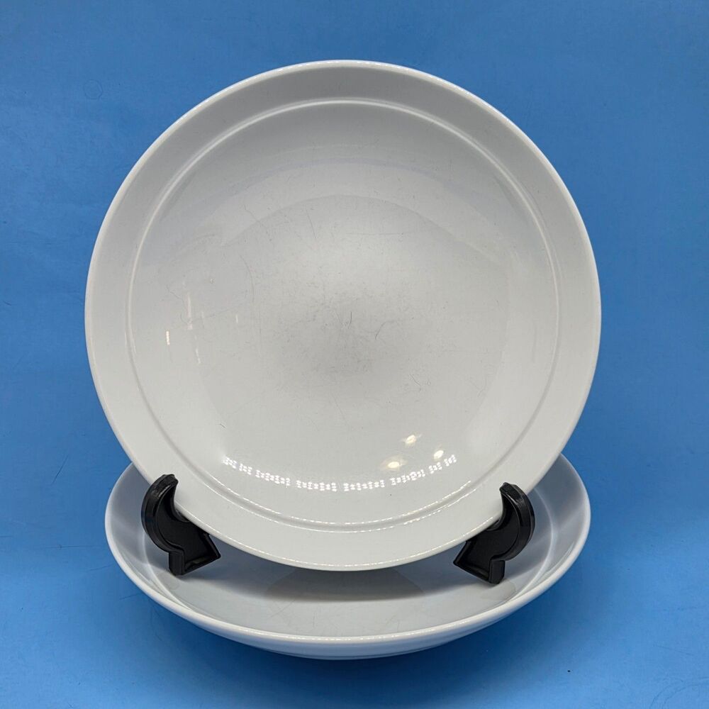 White by Denby Pasta Bowl 8 3/4" Set of 2